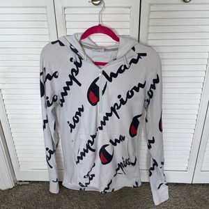 Champion reverse weave half zip hoodie